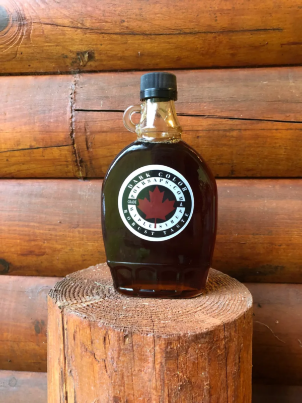 12 oz Glass – Pure Maple Syrup